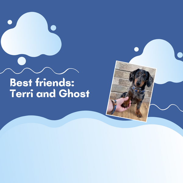 Best friends: Terri and Ghost