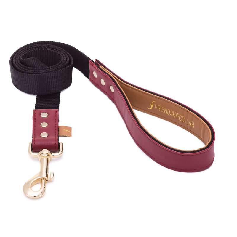 The Classic Pup: Bordeaux - Leash