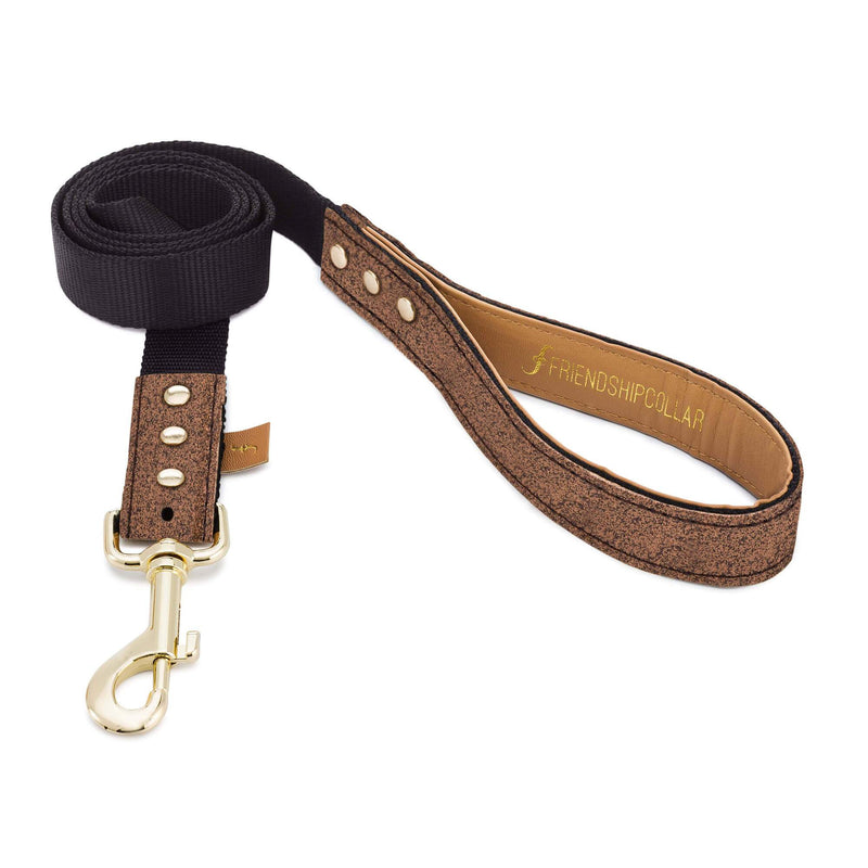 The Sparkling Pup: Glitter Bronze - Leash