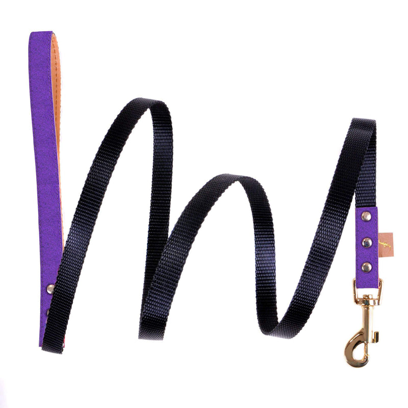 The Sparkling Pup: Glitter Purple - Leash